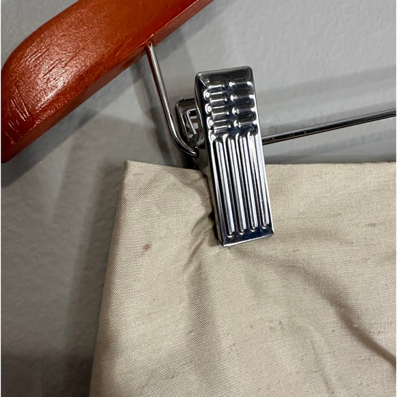 SilkLand NWT Silk Champagne 100% Washable Silk Textured Mini Skirt Sz 10 - Picture 9 of 9